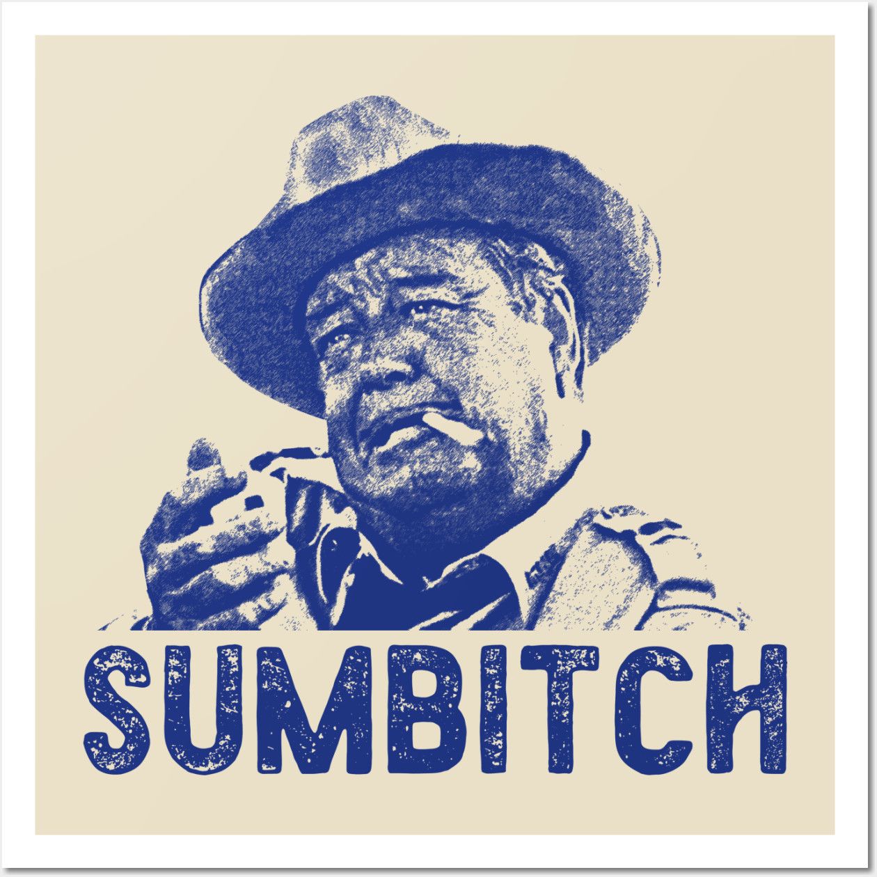 Sumbitch Wall And Art Print fashionstation 0608 2410