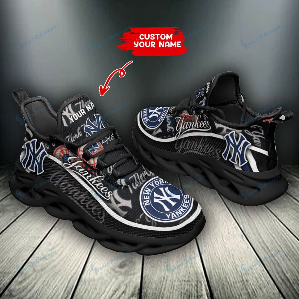 New York Yankees Personalized Clunky Sneaker Max Soul Shoes Ver 59