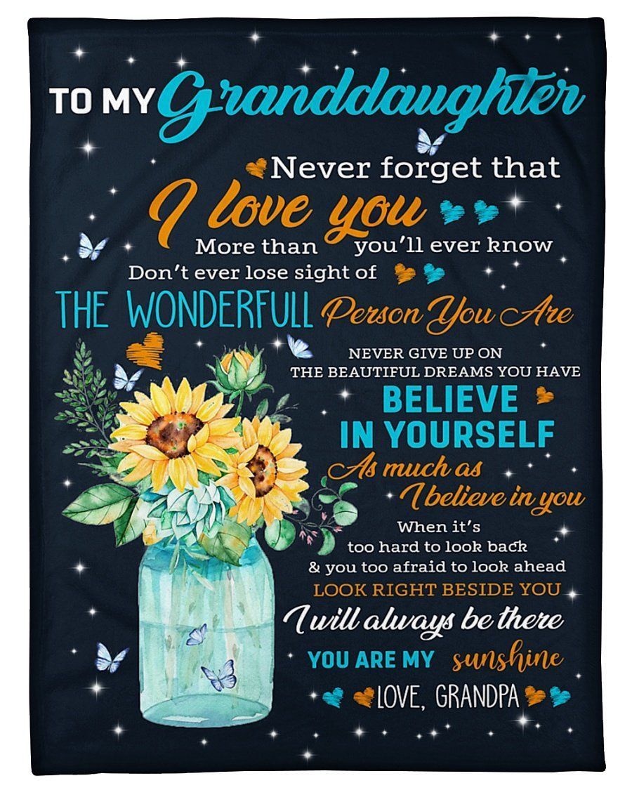 Granddaughter  – To My Grandda &hellip;