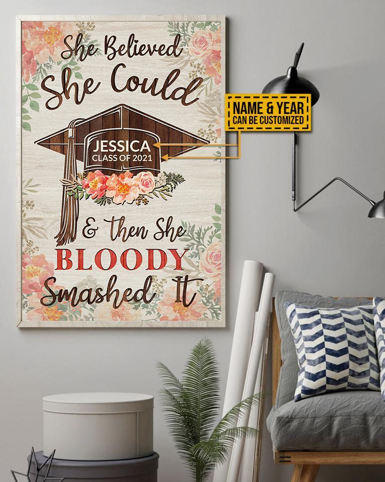 Personalized Graduation Bloody Smash …