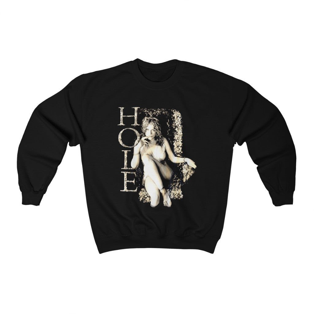 Vintage 1999 Hole Courtney Love Alt Rock Grunge Band Unisex Heavy Blend Crewneck Sweatshirt 071721