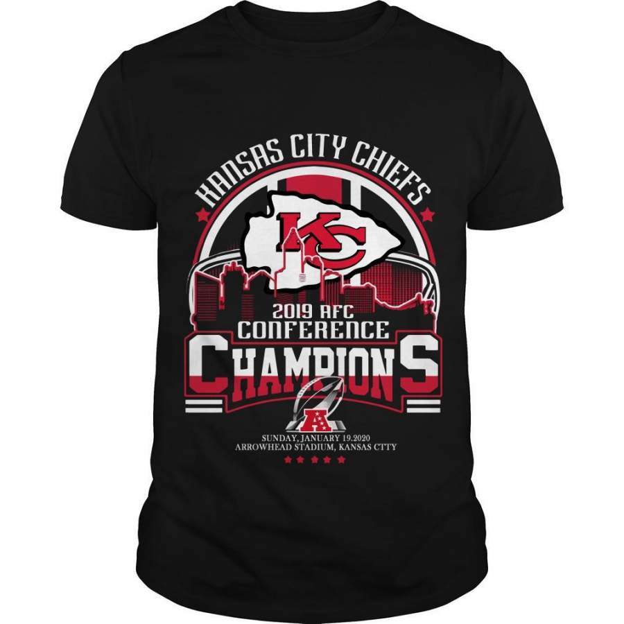 Kansas city Chiefs 2019 AFc Conference Champions Shirt