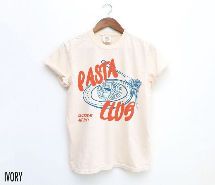 Pasta Shirt, Food Tshirt, Pasta Club &hellip;
