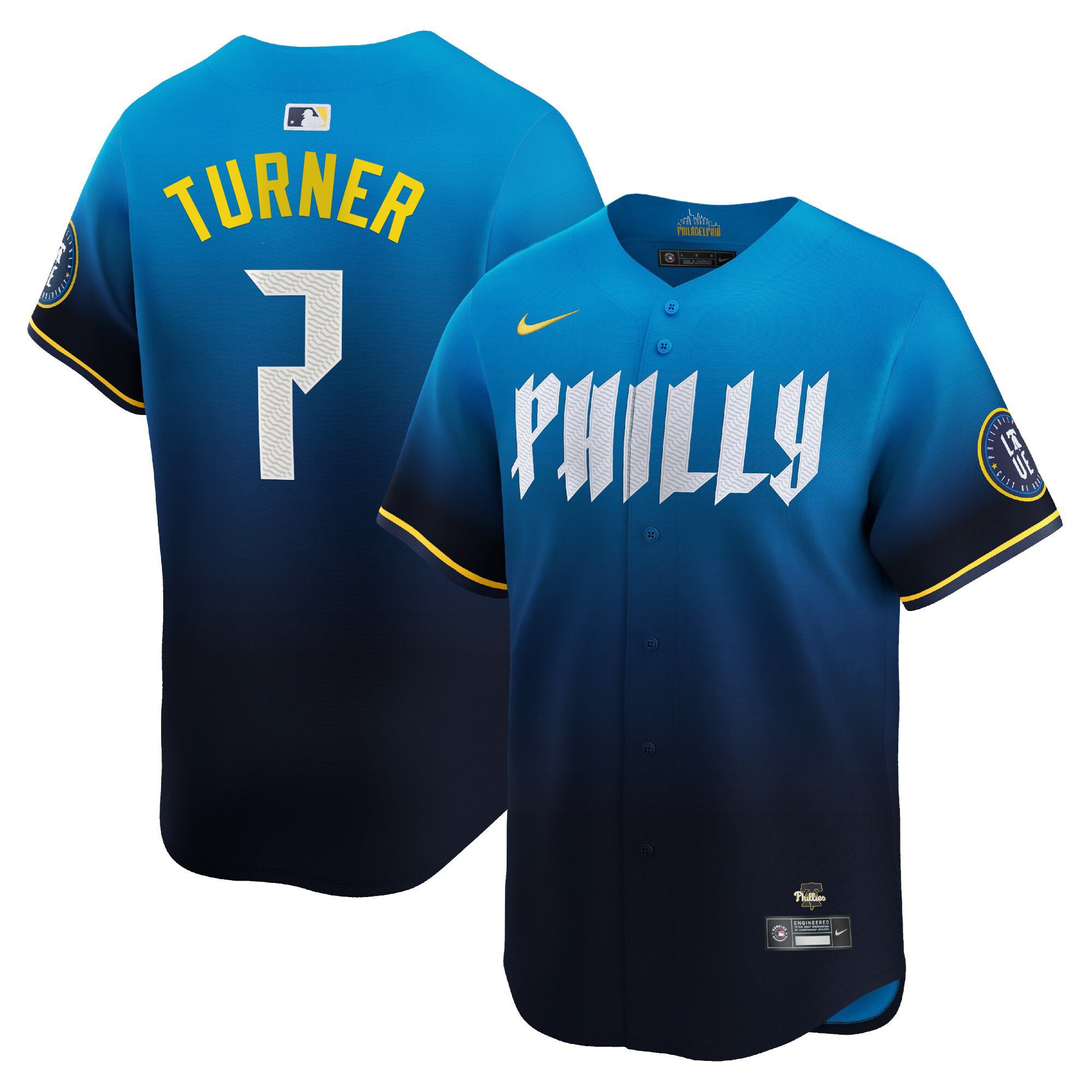 Trea Turner Philadelphia Phillies City Connect Jersey – All Stitched