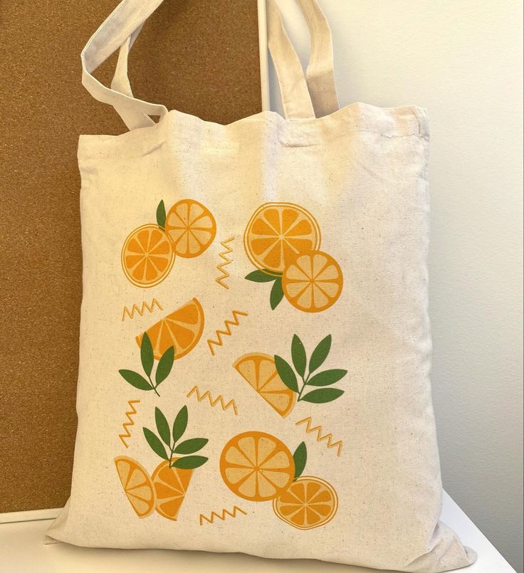 orangespring and summer tote bag, Best Tote Bags Ideas, Cute Tote Bags Ideas, Tote Bag Design Ideas, Girls Tote Bag, Best Canvas Tote Bags Ideas