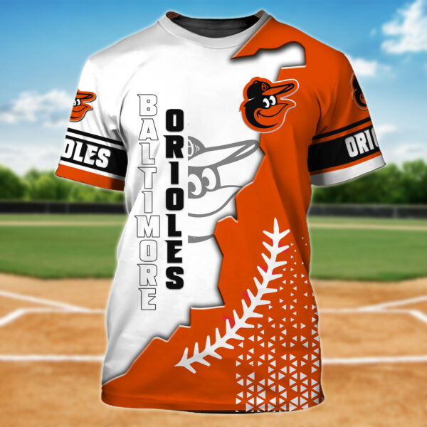 Baltimore Orioles 3D Tshirt Hoodie