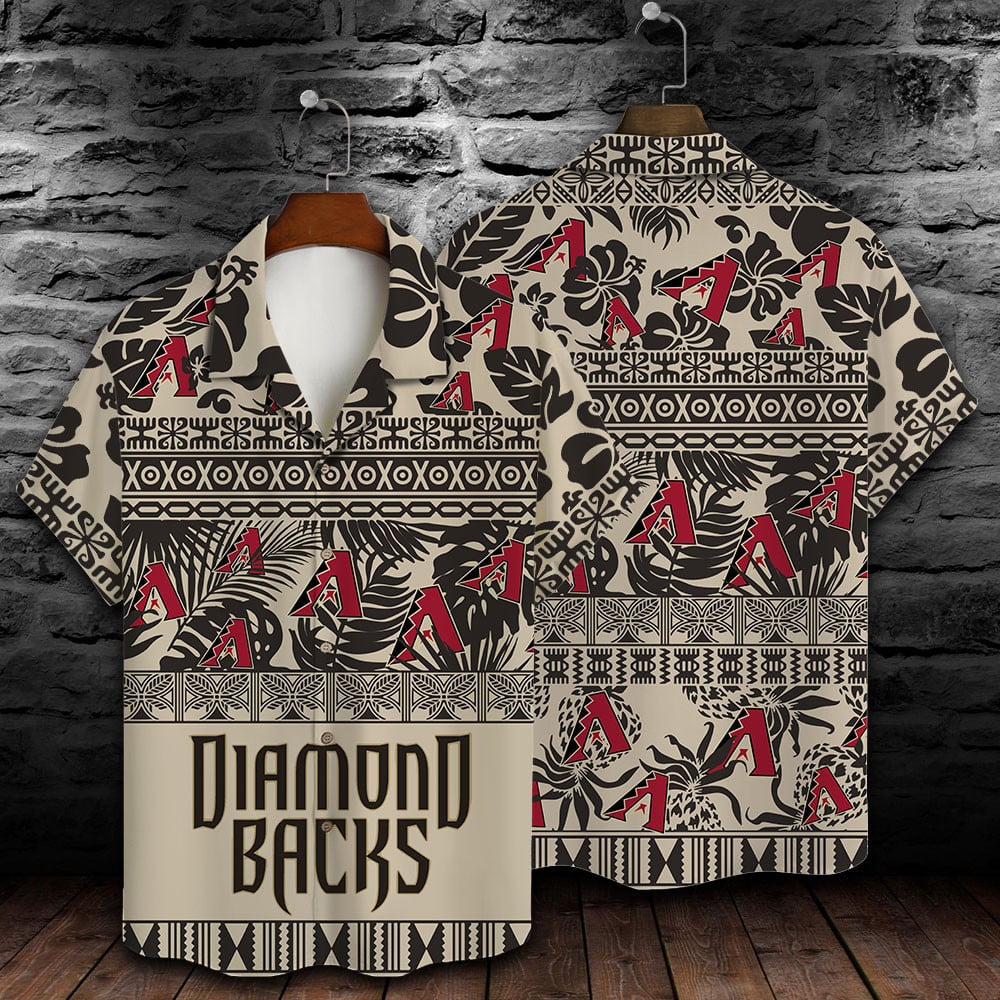 Arizona Diamondbacks Major League Baseball 2023 Aop Hawaiian Shirt