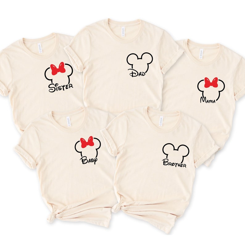 Comfort Disney Group Shirt, Disney Family Shirt, Mickey Family T-Shirt, Minnie Family Shirt, Family Trip Shirt, Family Shirt