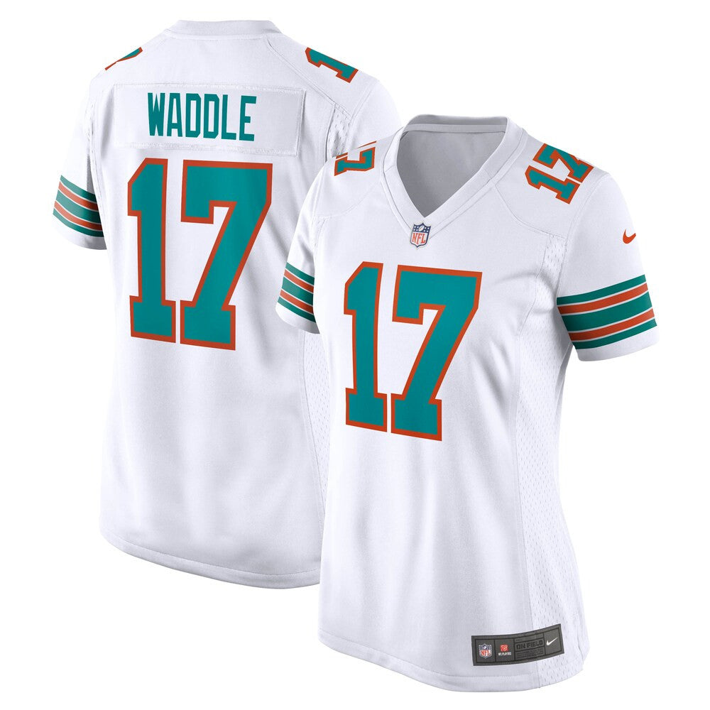 Women’S Miami Dolphins Jaylen Waddle Nike White Game Jersey – TXTrend Shop