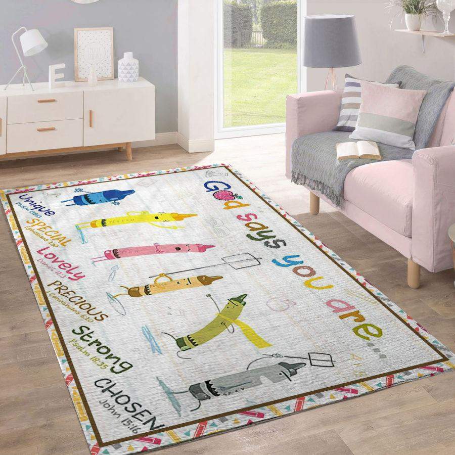 Color Pencil Rug