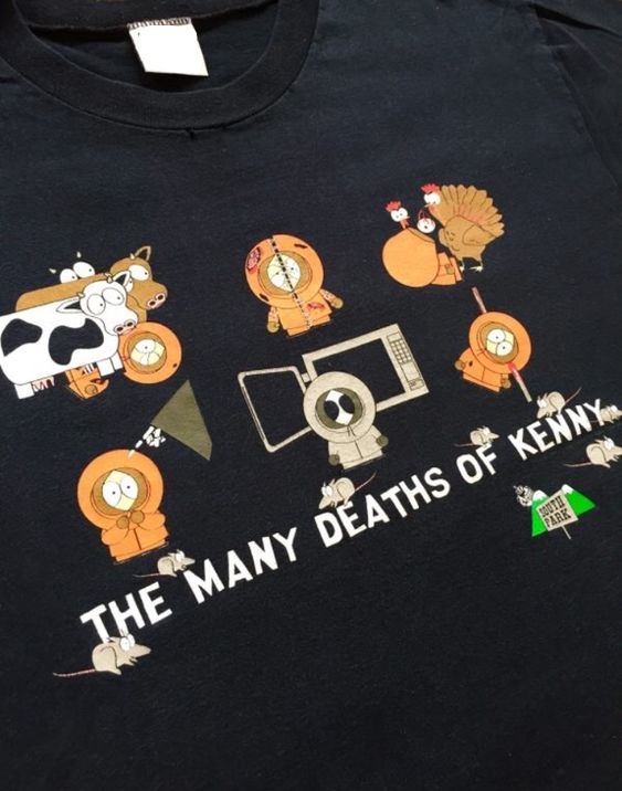 South Park Cartoon Characters The Many Deaths Of Kenny Shirt Outfit