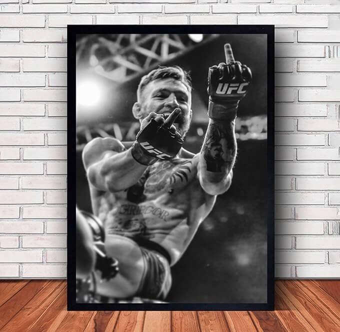 Conor Mcgregor Boxing Poster Wall Art Family Décor