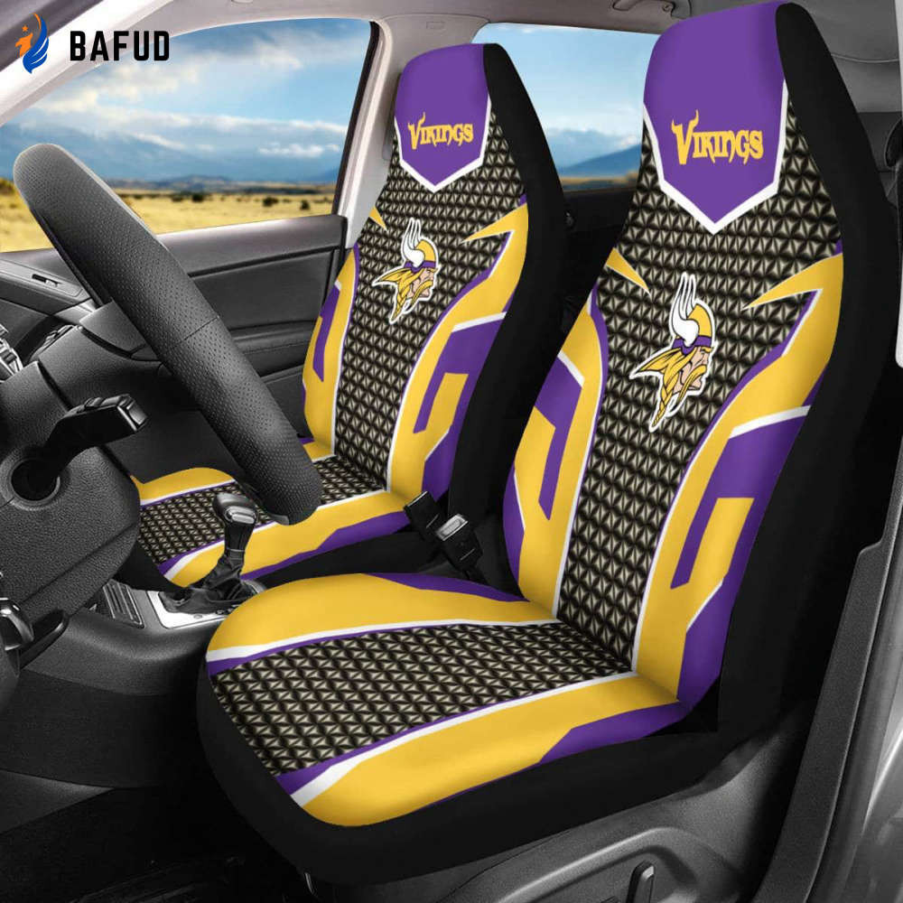 Minnesota Vikings Car Seat Cover Set CSC6086