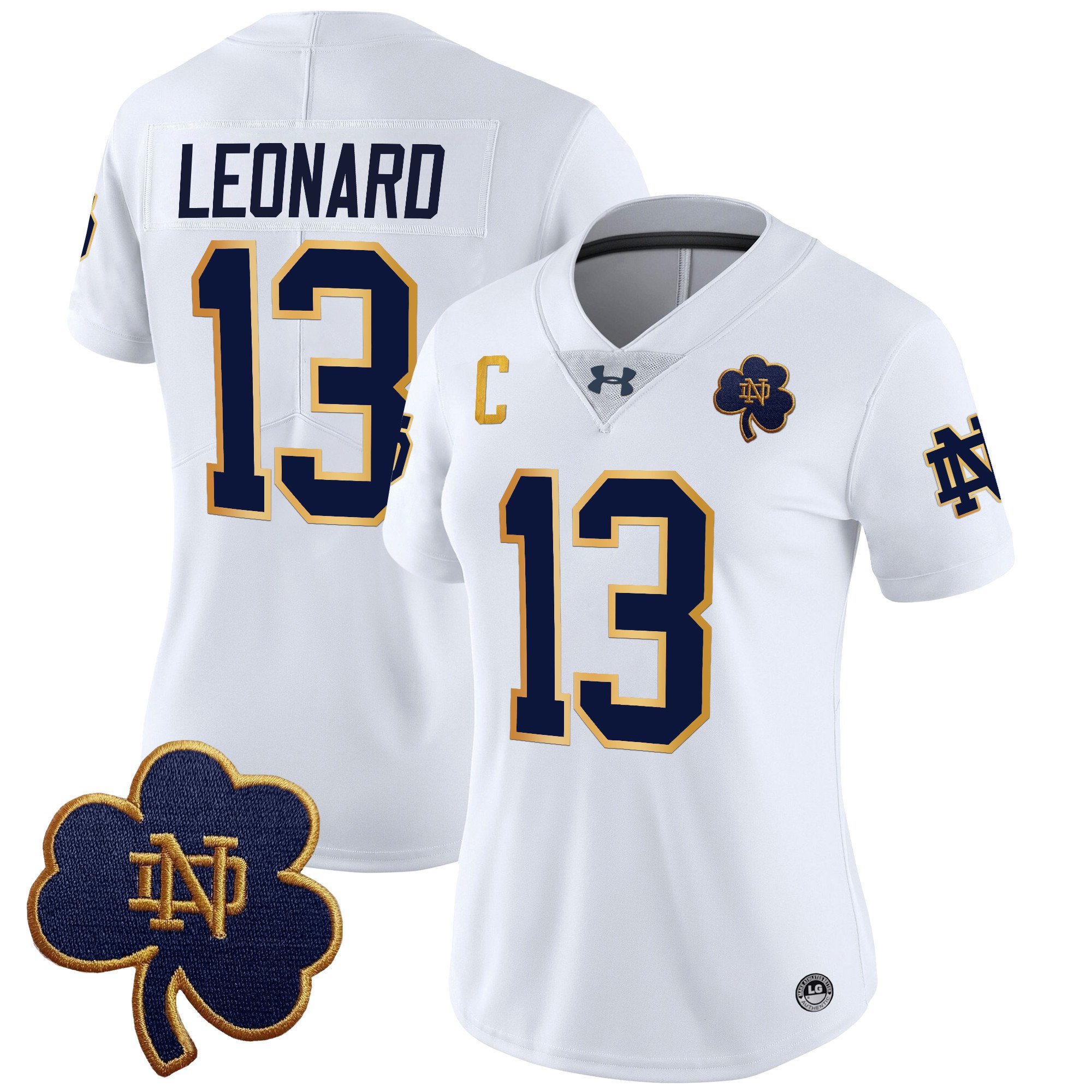 Women’S Notre Dame Fighting Irish 2024 Vapor Limited Jersey V3 – All Stitched