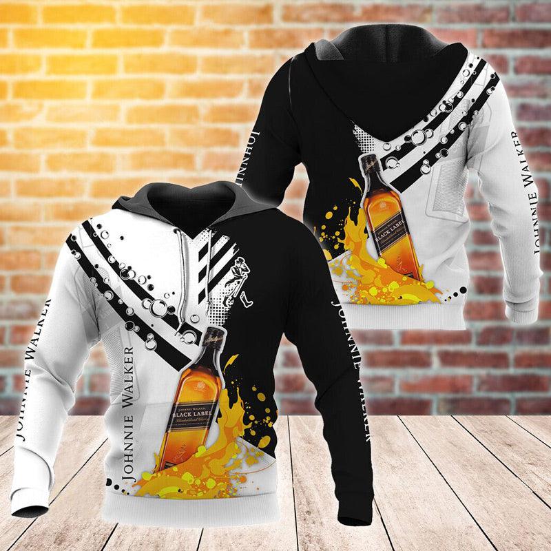 Funny Water Splash Johnnie Walker Hoodie & Zip Hoodie