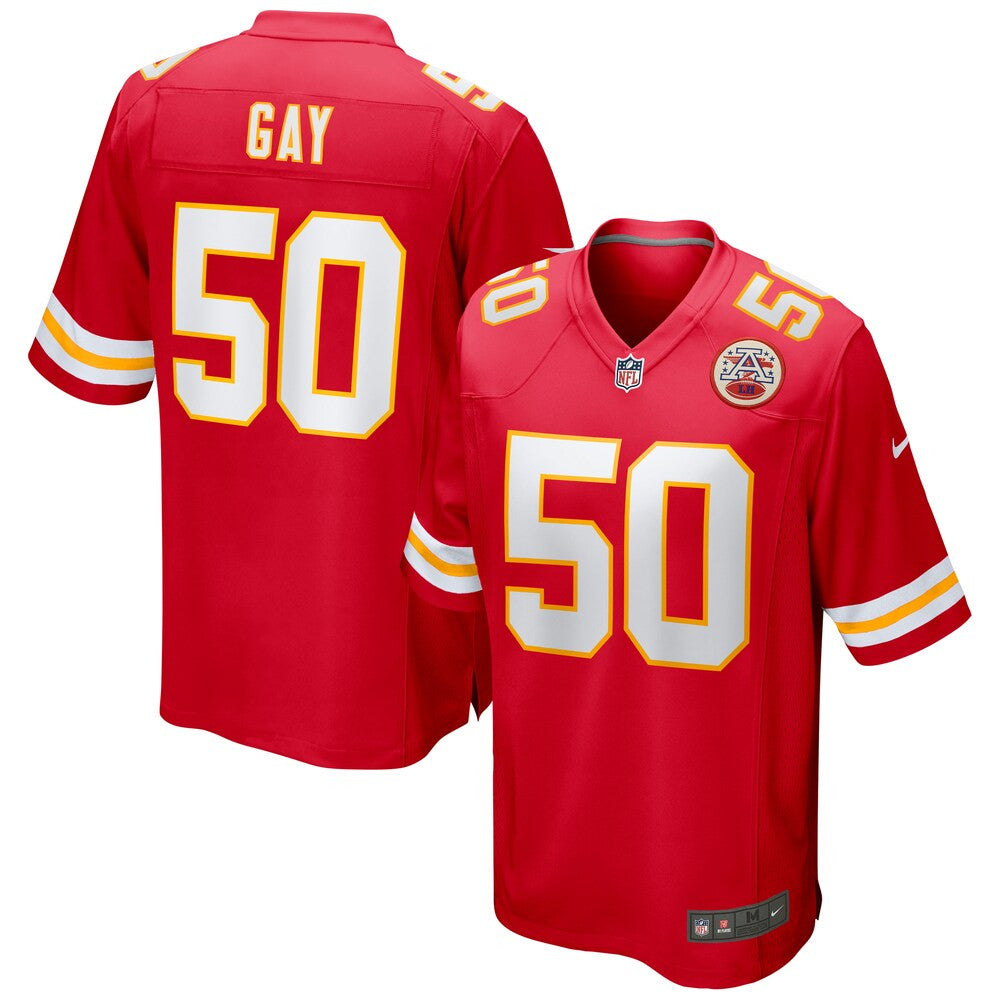 Men’S Kansas City Chiefs Willie Gay Nike Red Game Jersey