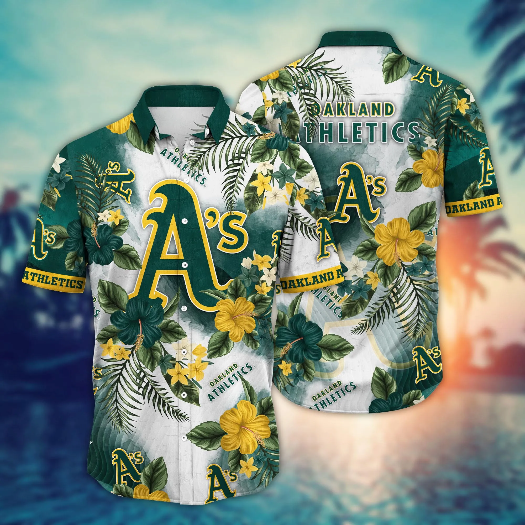 Oakland Athletics Mlb Hawaiian Shirt Warmthtime Aloha Shirt