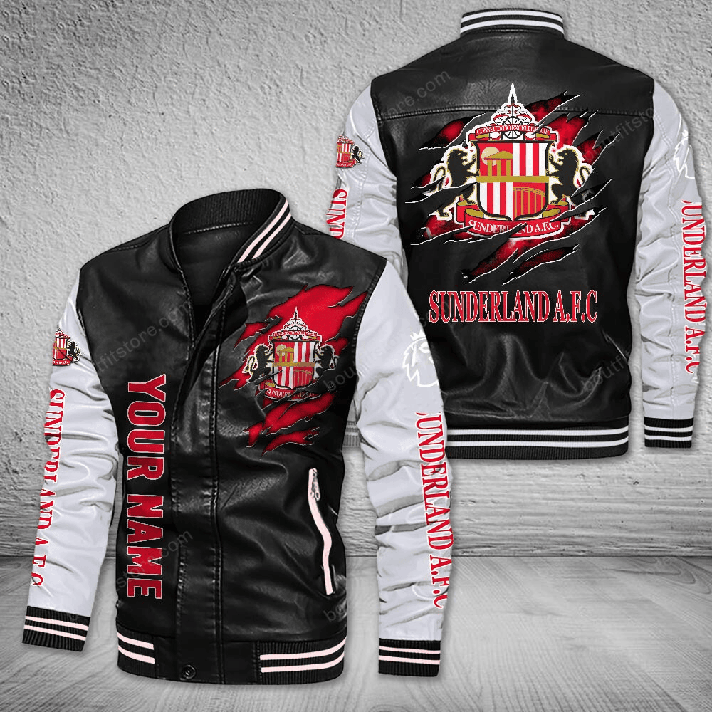 Sunderland Leather Varsity Jacket