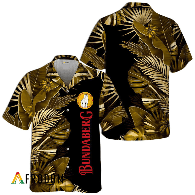 Bundaberg Rum Tropical Palm Hawaiian Shirt