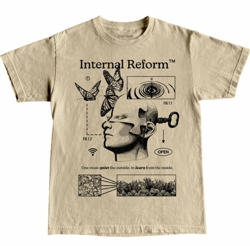 Vintage Internal Reform Tee Shirt Outfits