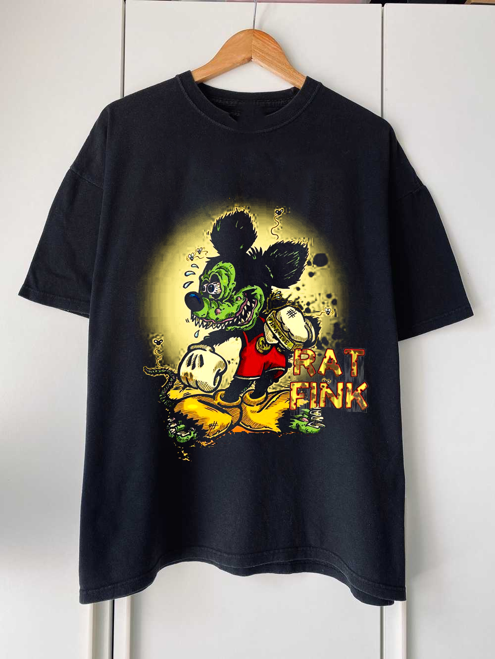 Disney Mickey Ed Roth Rat Fink Funny Mickey Rat Shirt Outfit