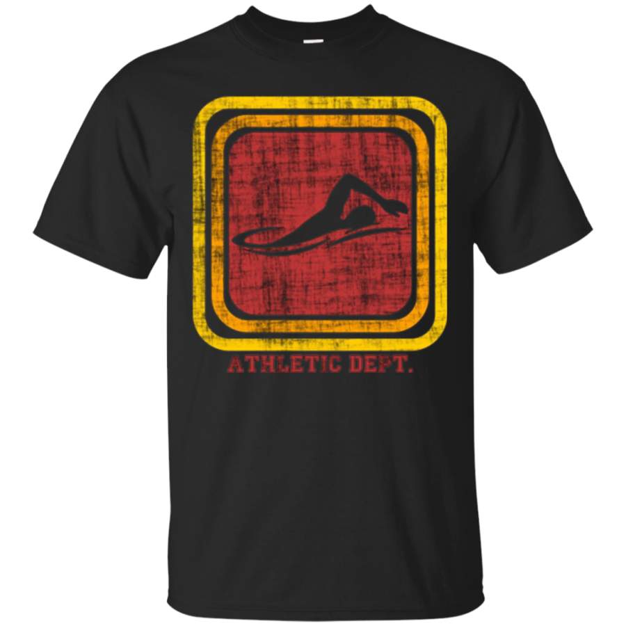 AGR Vintage Swimming T-shirt Athletic Department