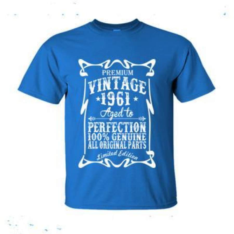 AGR Premium Vintage 1961 Aged To Perfection 100% Genuine All Original Parts Limited Edition – Ultra-Cotton T-Shirt