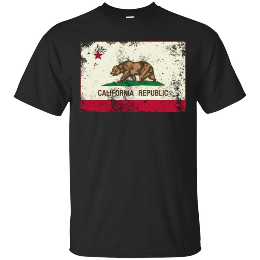 AGR Vintage California Republic T-shirt | I Love Ca – Cali Life