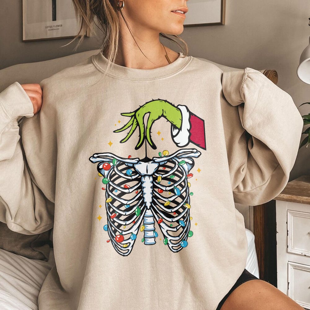 Christmas Radiology Sweatshirt, Christmas X-Ray Tech Shirt, Team Xray Shirt, Rad Tech, Radiology Christmas Lights, Xray Christmas Gift Transforming Art Into Apparel Hoodiegen