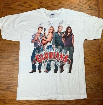 2009 Gloriana Band Tour Tee Double-s &hellip;
