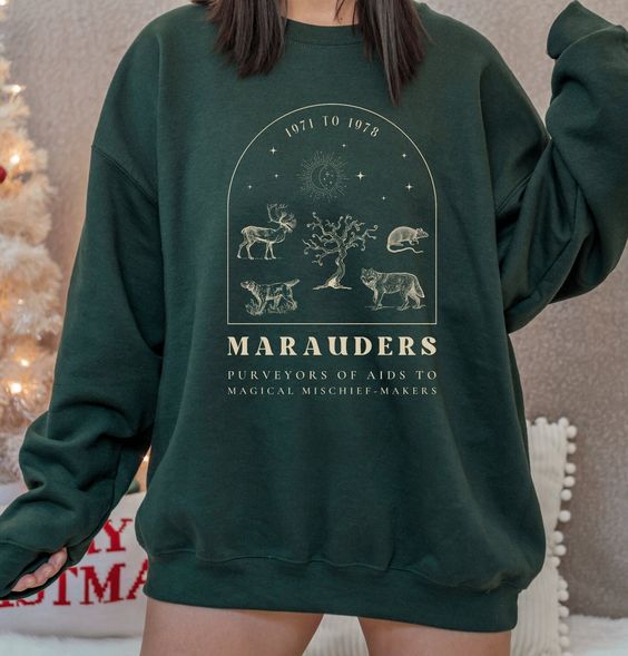 Marauders Sweatshirt Bookish Sweater … fashionstation