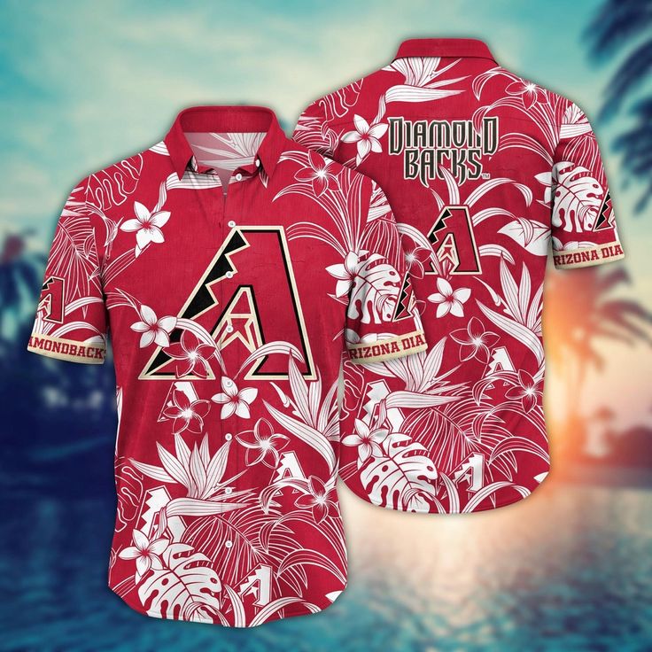 MLB Arizona Diamondbacks Hawaiian Sh …