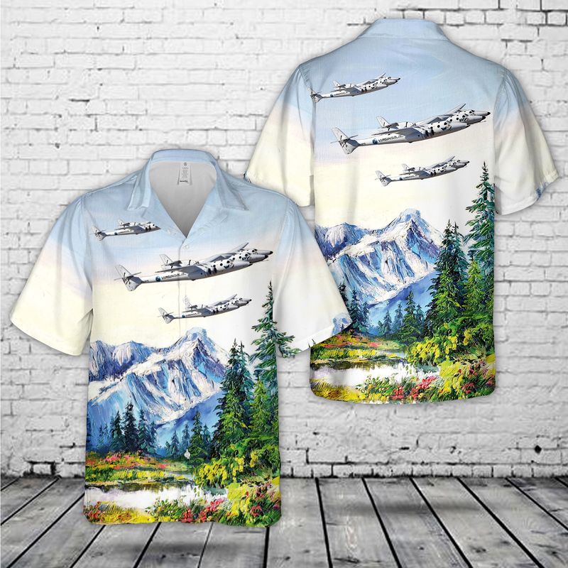 Us Virgin Galactic Vss Enterprise Hawaiian Shirt