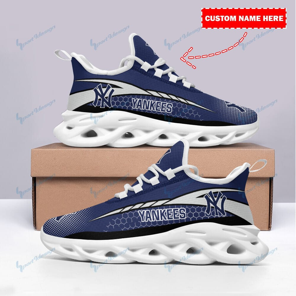 New York Yankees Personalized Clunky Sneaker Max Soul Shoes Ver 62