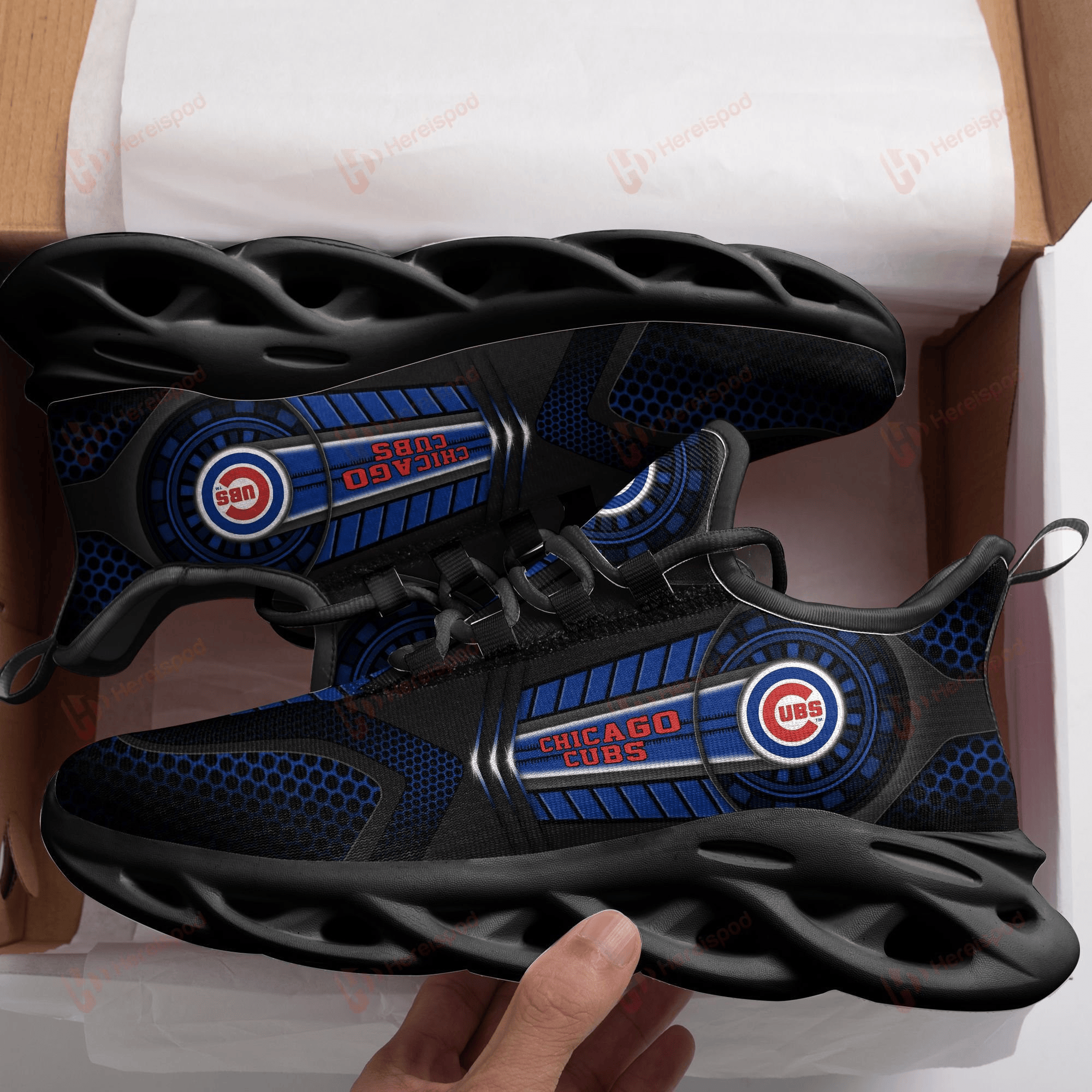 Chicago Cubs Max Soul Shoes Sport Sneakers Ths