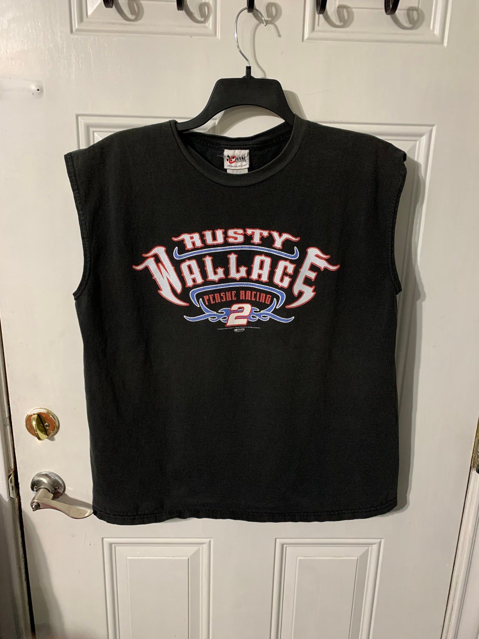 Vintage 90S Rusty Wallace Nascar Racing Tank Top