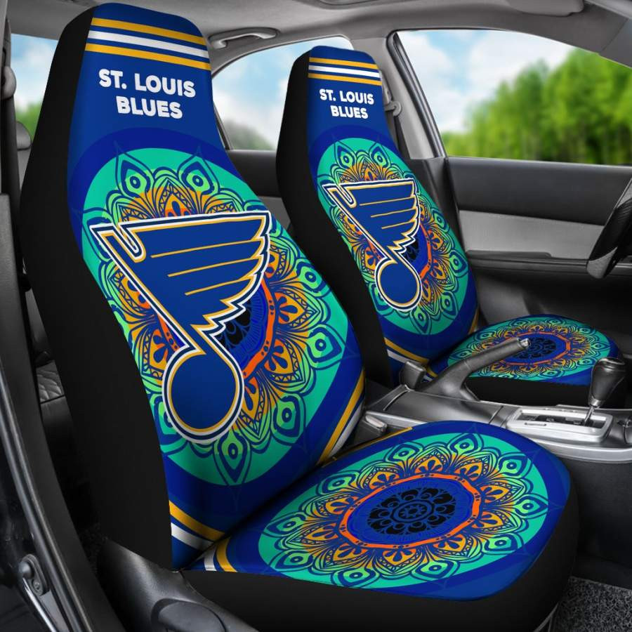 Unique Magical And Vibrant St. Louis Blues Car Seat Covers CSC6972