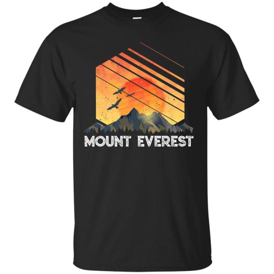 AGR Mount Everest Vintage Mountain Sunset 80s Tshirt Jaq T-shirt