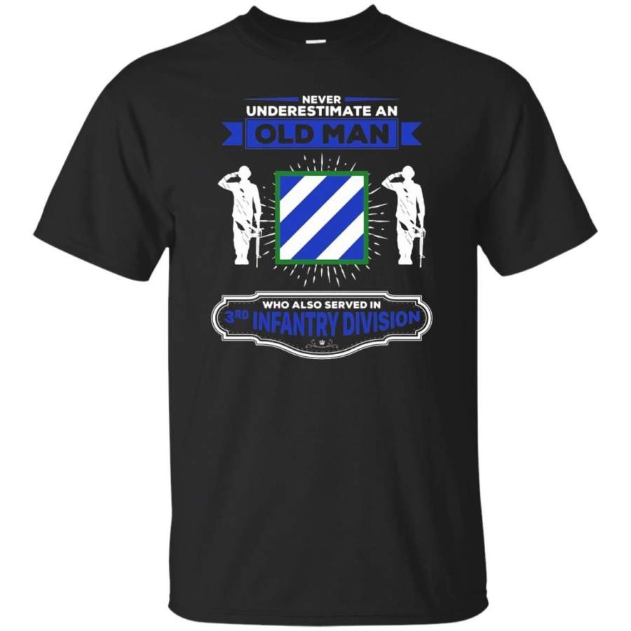 AGR Mens 3rd Infantry Division Veteran Vintage T Shirt