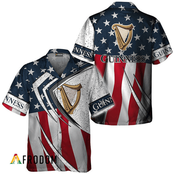 Guinness Fourth Of July Esports Hawaiian Shirt
