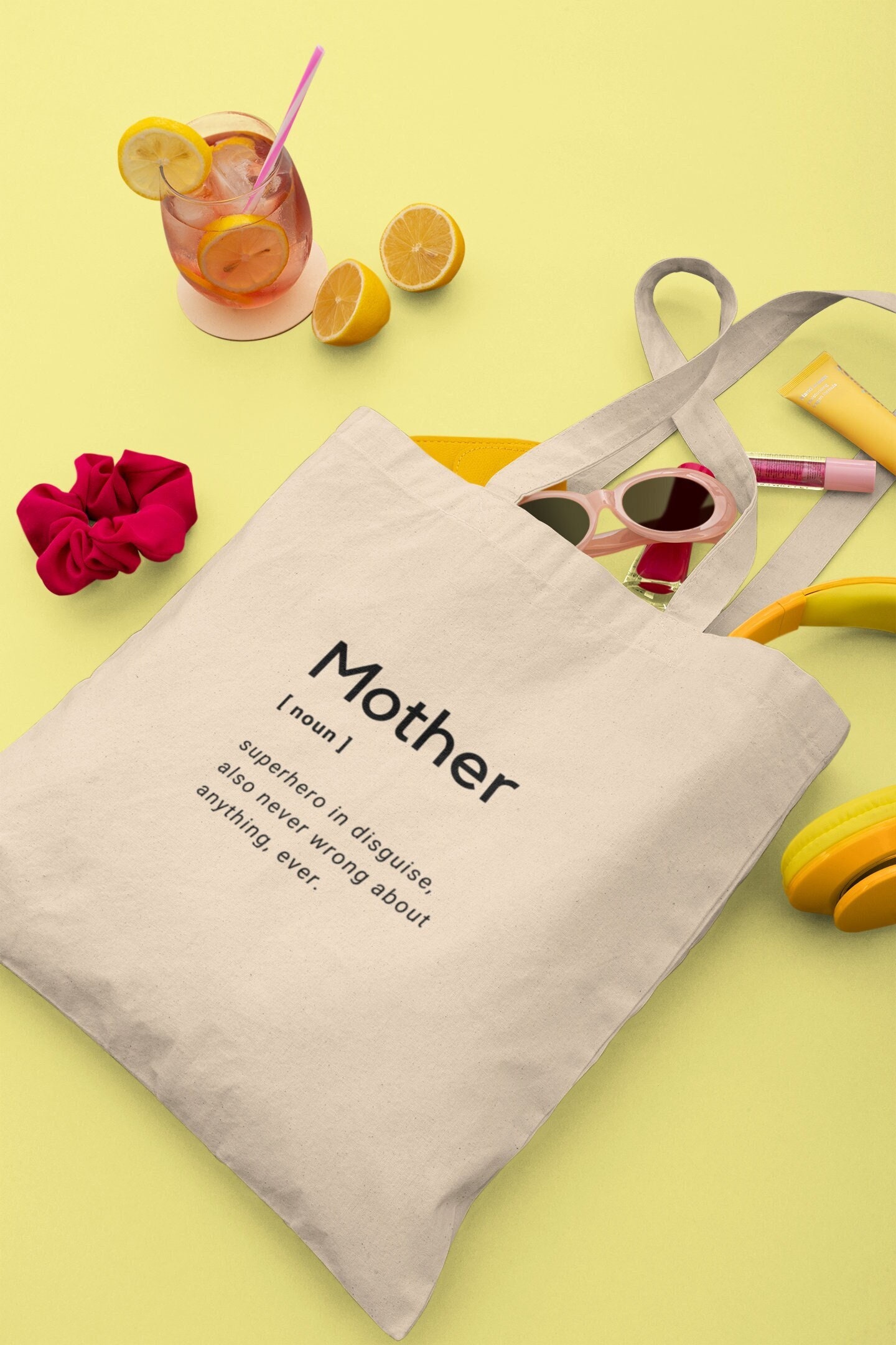 Mother Dictionary Dictionary Definition Tote Bag, Gift for mum, Mum birthday, Mum birthday gift, Tote bag uk, Mum quote prints, Mothers day