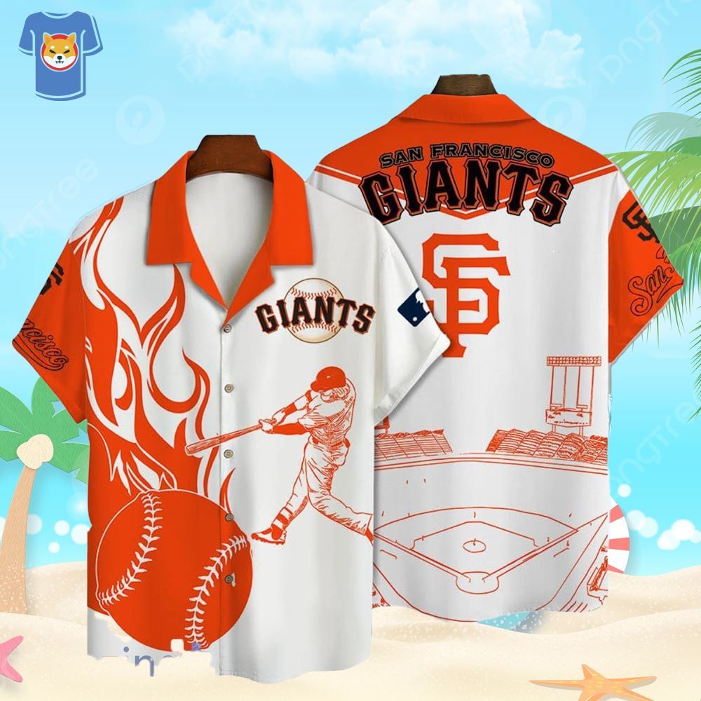 San Francisco Giants Major League Baseball Hawaiian Shirt