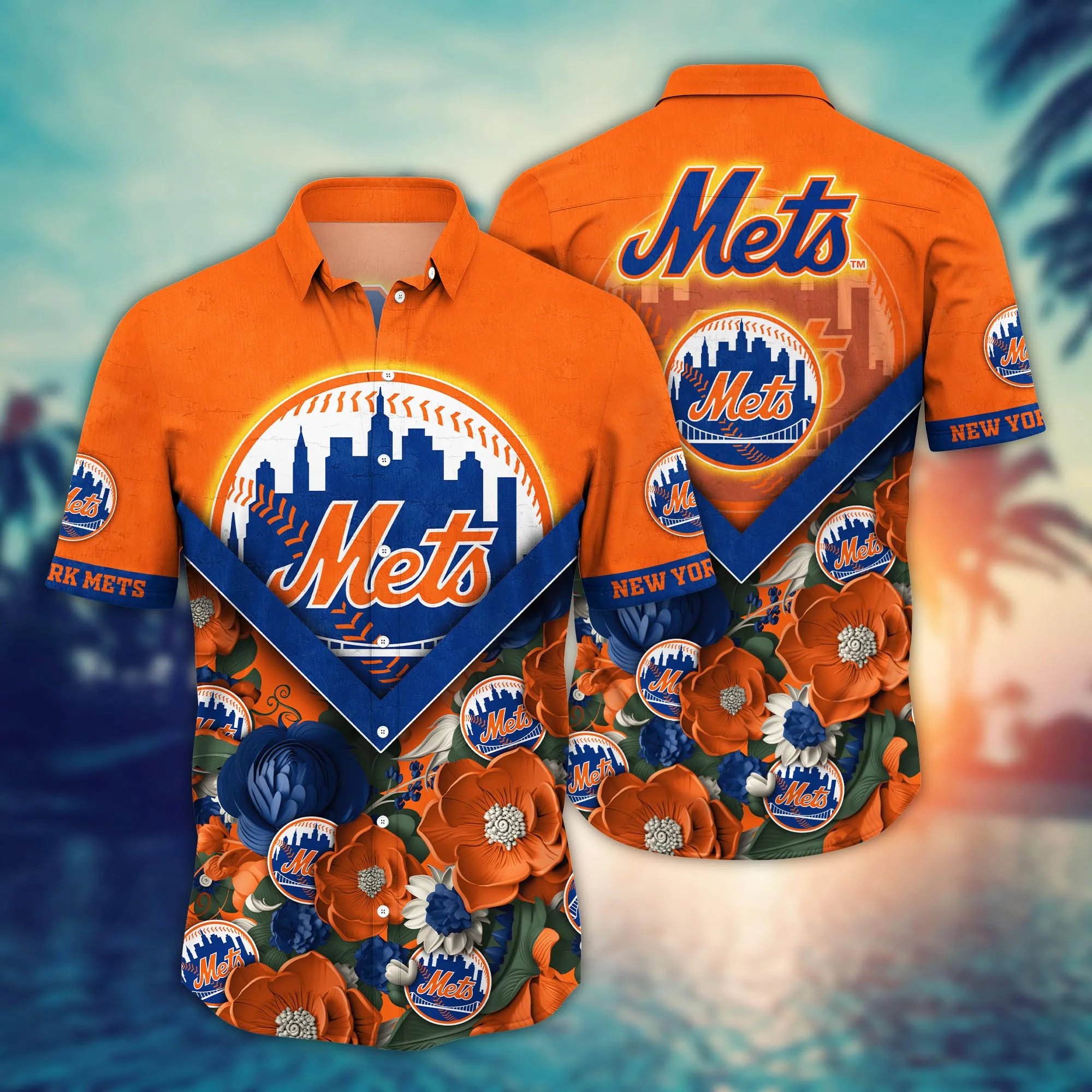 New York Mets Mlb Hawaiian Shirt Custom Warmth Aloha Shirt