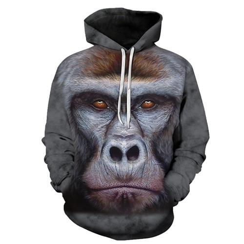 Silverback Gorilla Hoodie