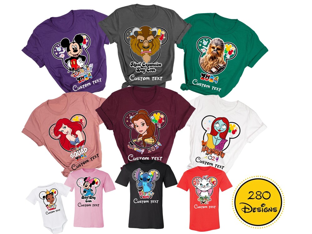 Disney Family Shirts, Disney Shirts, Disney Family Shirts Matching 2024, Disney Trip Shirt, Disney World Shirt, Disney Vacation. Lulu2234 X Peckshirt Blueshirtfarm