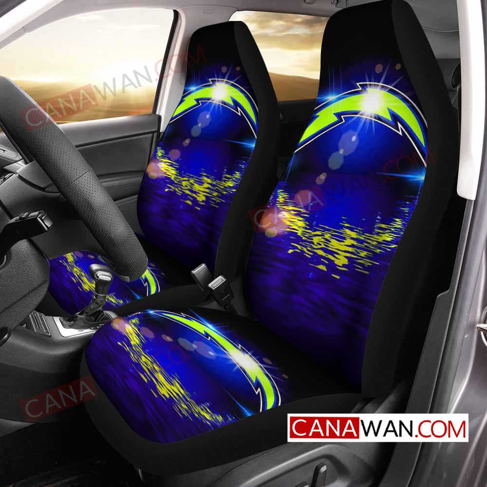 Los Angeles Chargers Car Seat Cover Set CSC6591