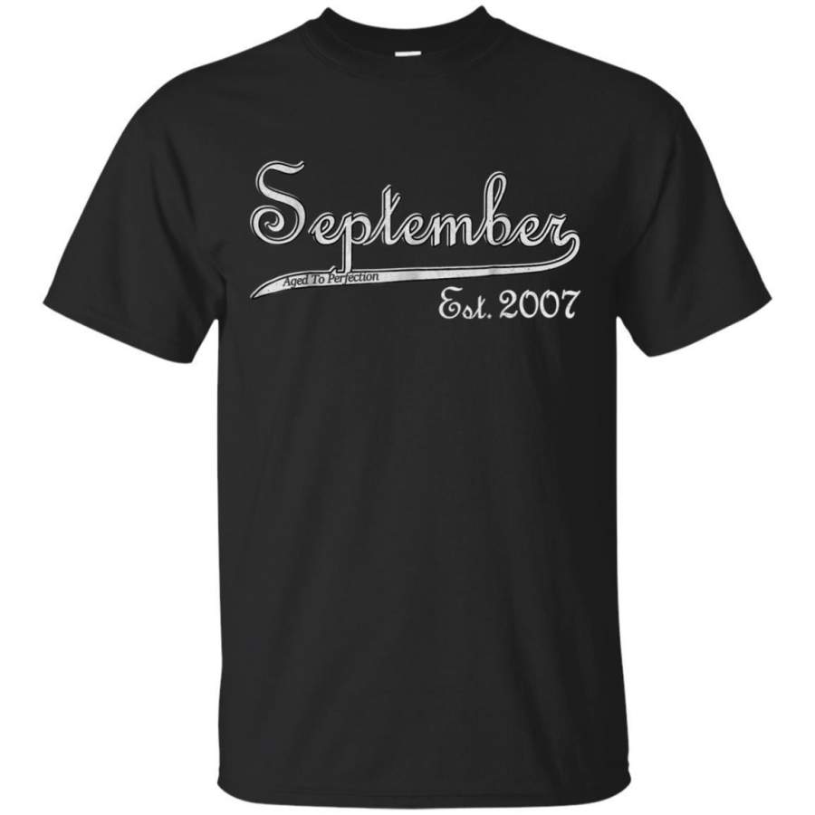 AGR September 2007  11th Bday  11 Yrs Old  Vintage Tshirt Jaq T-shirt