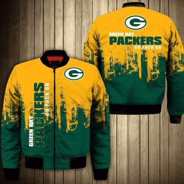 Green Bay Packers Unisex Bomber Jacket BJ1451