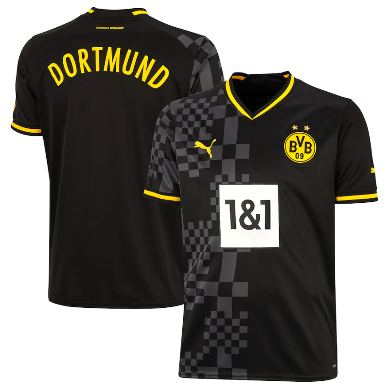 Borussia Dortmund Away Shirt 2022-23 Custom Jersey –