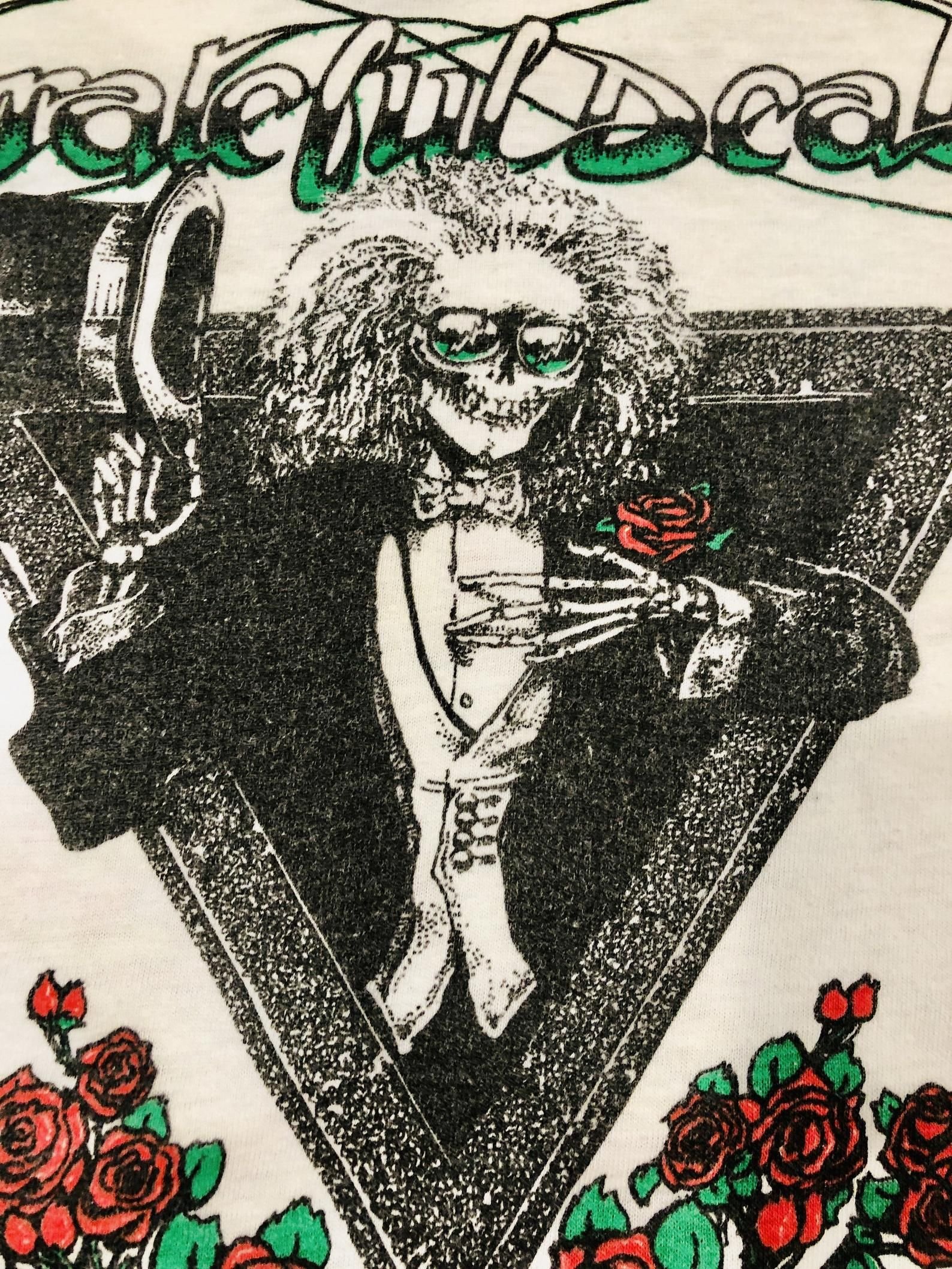 Grateful Dead Vintage Concert T-Shirt 1989 Tour